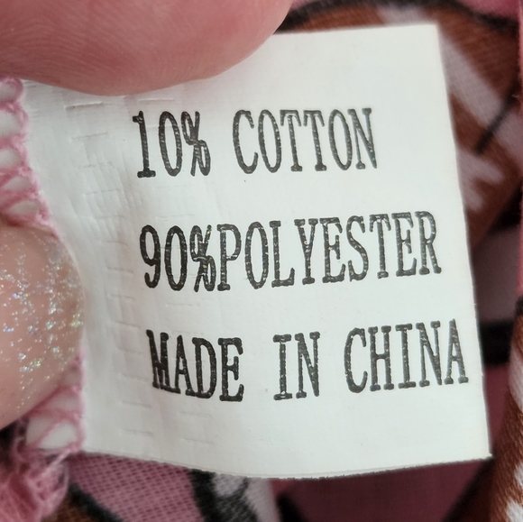 Doggy handkerchief pink with sports balls OS - Picture 6 of 7